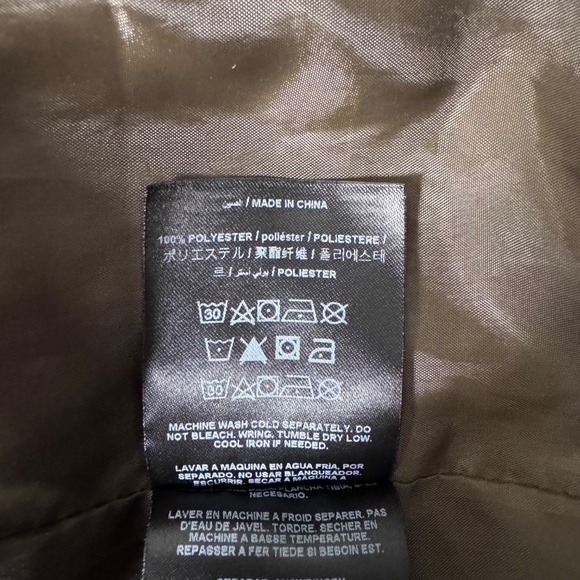 Medium GBG Los Angeles by Guess Quilted Velvet Full-Zip Bomber Jacket - Picture 11 of 12